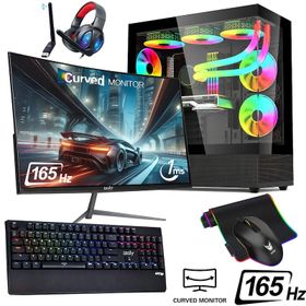 İzoly Night City i7-12700F 32GB RAM 1TB SSD 8GB RTX 4060 FreeDOS 24 inç Monitör Oyun Bilgisayarı