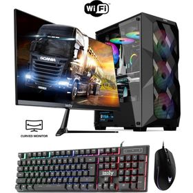 İzoly Numel X i7-10700KF 16GB RAM 256GB SSD RX 580 FreeDOS 24 inç Monitör Oyun Bilgisayarı