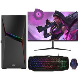 Izoly Obelisk i5-10400F 16 GB Ram 512 GB M.2 SSD RX 580 24" Free Dos Masaüstü Oyuncu Bilgisayarı