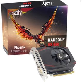 İzoly Radeon RX 550 4GB GDDR5 Ekran Kartı