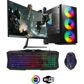 Izoly Shadowless i7-860 8GB RAM 256GB SSD 4GB GT 740 FreeDOS 24 inç Monitör Oyun Bilgisayarı