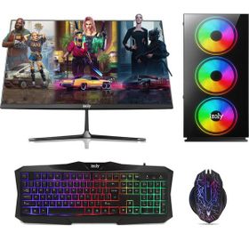 Izoly Warlock i7-860 16GB RAM 256GB SSD 4GB GT 740 FreeDOS 24 inç Monitör Oyun Bilgisayarı