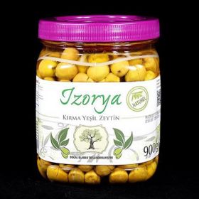İzorya 900 gr Kırma Yeşil Zeytin
