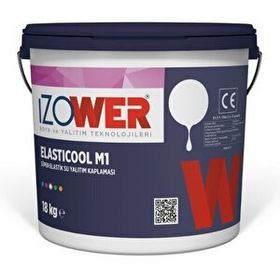 İzower 18 kg M1 Beyaz Elacticool Su Yalıtım Kaplaması