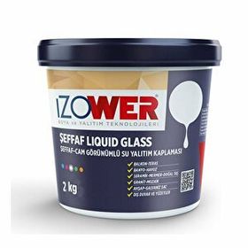 İzower 2 kg Şeffaf Liquid Glass Su Yalıtım Kaplaması