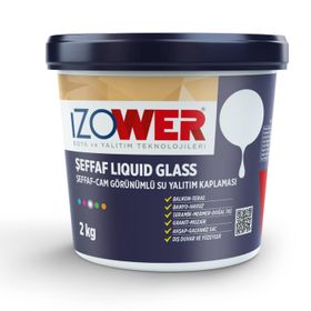İzower 2 kg Şeffaf Liquid Glass Su Yalıtım Kaplaması