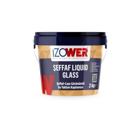 İzower 2 kg Şeffaf Liquid Glass Su Yalıtım Kaplaması