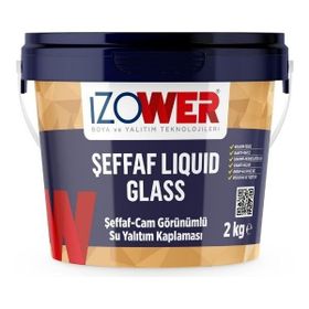 İzower 2 kg Şeffaf Liquid Glass Su Yalıtım Kaplaması
