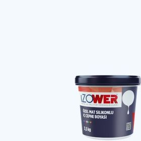 İzower Andezit 10 3.5 kg Özel Mat Silikonlu İç Cephe Duvar Boyası