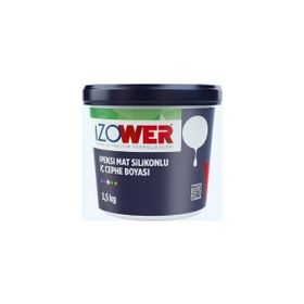 İzower Atlas 10 3.5 kg İpeksi Mat Silikonlu İç Cephe Duvar Boyası