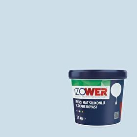 İzower Buz Mavisi 20 3.5 kg İpeksi Mat Silikonlu İç Cephe Duvar Boyası