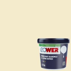İzower Damla 30 3.5 kg İpeksi Mat Silikonlu İç Cephe Duvar Boyası