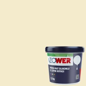 İzower Damla 30 3.5 kg İpeksi Mat Silikonlu İç Cephe Duvar Boyası