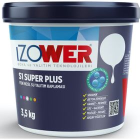 İzower Gri 3,5 kg S1 Süper Plus Su Yalıtım Kaplaması