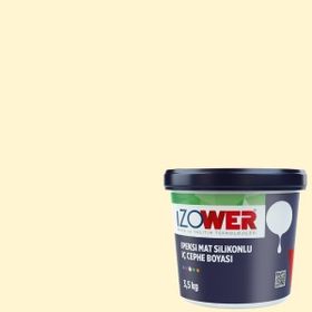 İzower Gündömü 10 3.5 kg İpeksi Mat Silikonlu İç Cephe Duvar Boyası