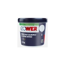 İzower Krater 20 3.5 kg İpeksi Mat Silikonlu İç Cephe Duvar Boyası