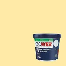 İzower Krem 10 3.5 kg İpeksi Mat Silikonlu İç Cephe Duvar Boyası