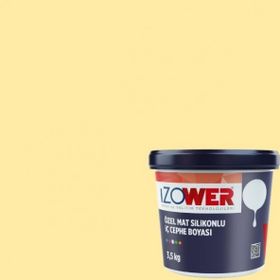 İzower Krem 10 3.5 kg Özel Mat Silikonlu İç Cephe Duvar Boyası