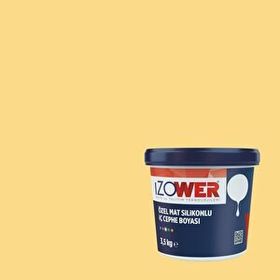 İzower Krem 30 3.5 kg Özel Mat Silikonlu İç Cephe Duvar Boyası