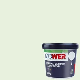 İzower Mentol 10 3.5 kg İpeksi Mat Silikonlu İç Cephe Duvar Boyası