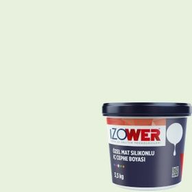 İzower Mentol 10 3.5 kg Özel Mat Silikonlu İç Cephe Duvar Boyası