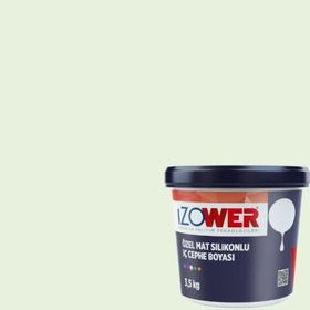 İzower Mentol 10 3.5 kg Özel Mat Silikonlu İç Cephe Duvar Boyası