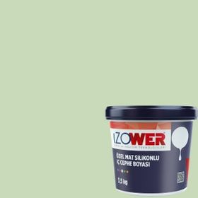 İzower Mentol 3 3.5 kg Özel Mat Silikonlu İç Cephe Duvar Boyası0