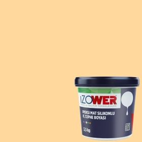İzower Şampanya 10 3.5 kg İpeksi Mat Silikonlu İç Cephe Duvar Boyası