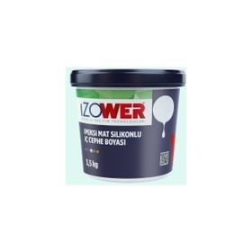 İzower Tuna 20 3.5 kg İpeksi Mat Silikonlu İç Cephe Duvar Boyası