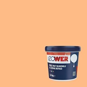 İzower Turuncu 10 3.5 kg Özel Mat Silikonlu İç Cephe Duvar Boyası