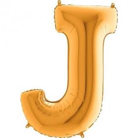 J Harf Gold 40 cm Folyo Balon