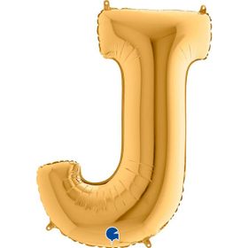 J Harf Gold 40 cm Folyo Balon