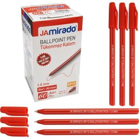 Ja Mirado Kırmızı 60'lı Tükenmez Kalem