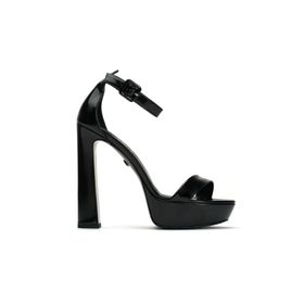 Jabotter Desire Karamel Rugan 14 cm Platform Topuklu Ayakkabı