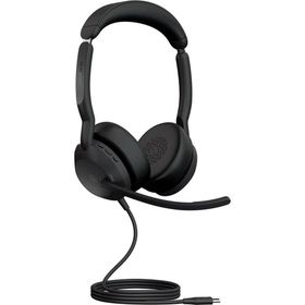 Jabra Evolve2 50 DUO USB-C MS Kablolu Kulak Üstü Kulaklık