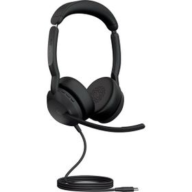 Jabra Evolve2 50 DUO USB-C MS Kablolu Kulak Üstü Kulaklık