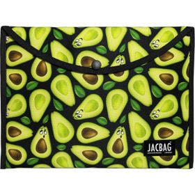Jacbag A4 Çıtçıtlı Dosya Defter Tablet Yeşil Avokado Kadın Evrak Çantası