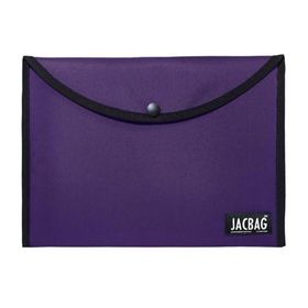 Jacbag Kadın A4 Çıtçıtlı Dosya Defter Tablet Mor Evrak Çantası