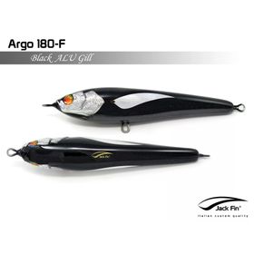 Jack Fin Argo 180-F Black Alu Gill Sahte Yem