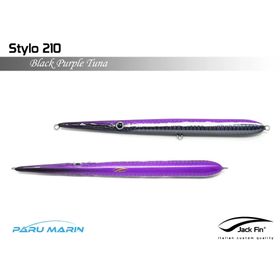 Jack Fin Stylo 210 Black Purple Tuna Sahte Yem