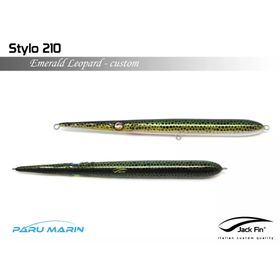 Jack Fin Stylo 210 Emerald Leopard Özel Renk Sahte Yem