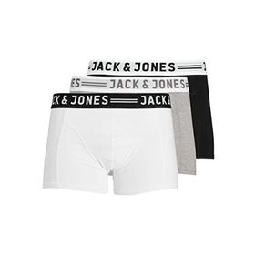 Jack & Jones 12081832 Gri Erkek 3'lü Boxer