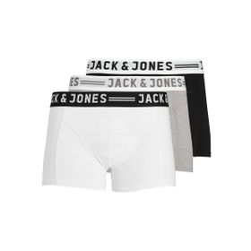 Jack & Jones 12081832 Gri Erkek 3'lü Boxer