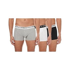 Jack & Jones 12081832 Gri Erkek 3'lü Boxer