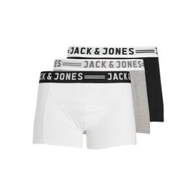 Jack & Jones 12081832 Gri Erkek 3'lü Boxer