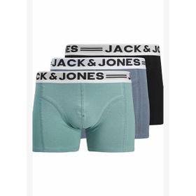 Jack & Jones 12081832-LGM Sense Erkek 3'lü Boxer