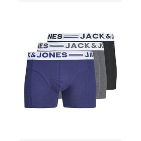 Jack & Jones 12081832-LGM Sense Erkek 3'lü Boxer