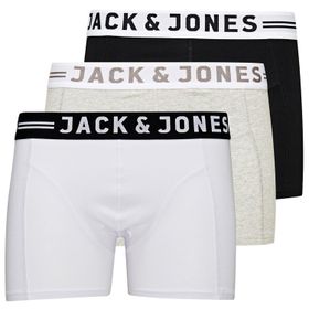 Jack & Jones 12081832-LGM Sense Erkek 3'lü Boxer
