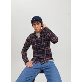 Jack & Jones 12092815 Jacdna Beanie Noos Lacivert Erkek Bere