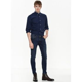 Jack & Jones 12110056 Mavi Erkek Jean Pantolon